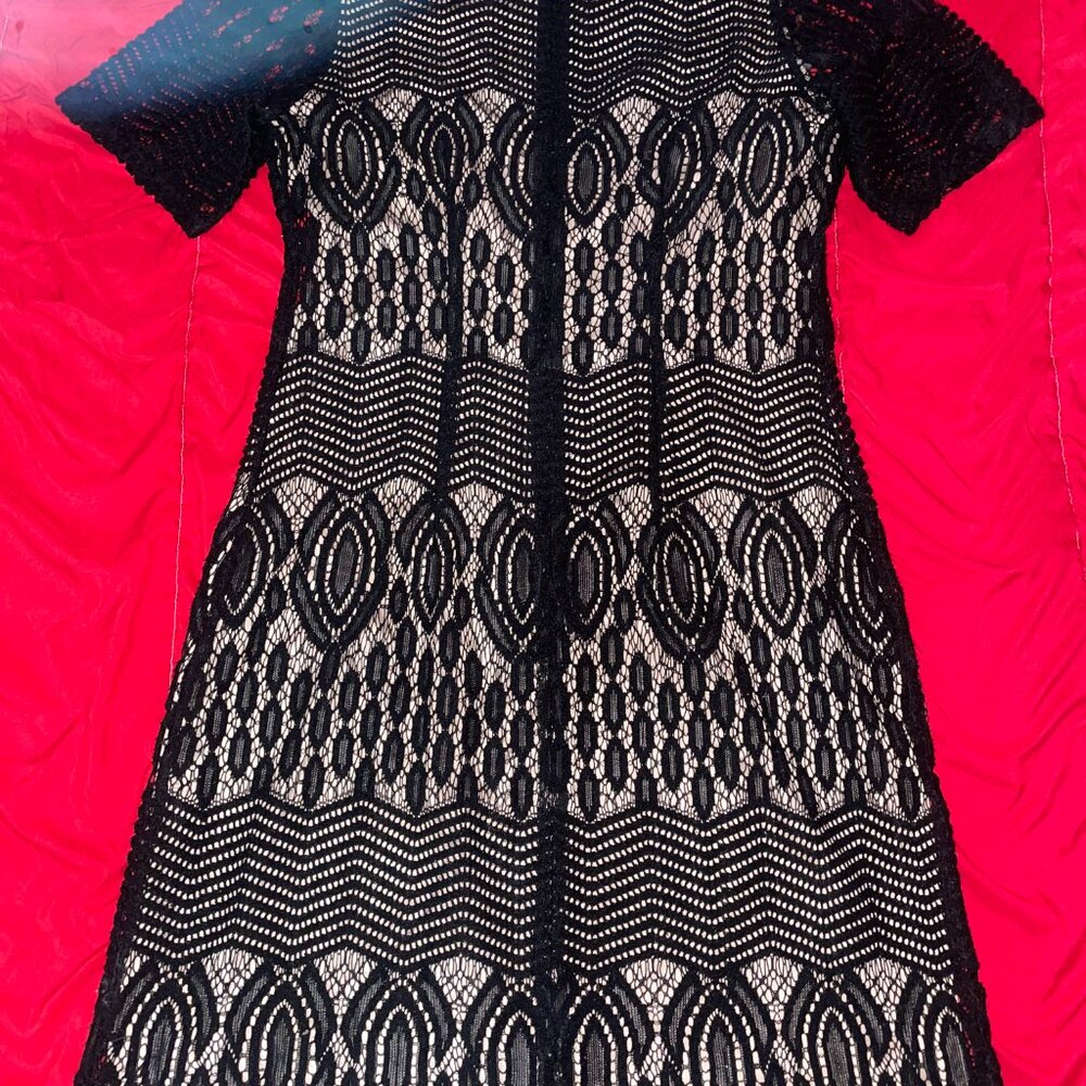 Black Lace Dress - Picture 2 of 2